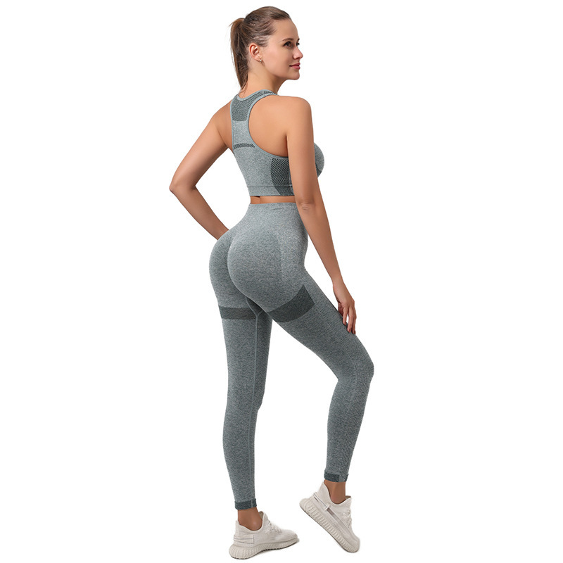 Pantalones deportivos chaleco de melocotón, pantalones de acondicionamiento físico, pantalones de cintura alta, pantalones de elevación de nueve puntos, pantalones de vestir cortos