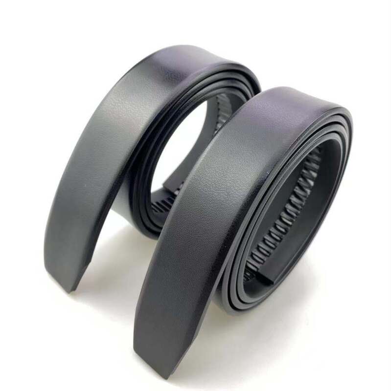 Chaoziao Pure Beef Tendon Belt Men's Belt Beveled Edge 100 Pattern Full Tooth Automatic Belt Strip Does Not Peel Off