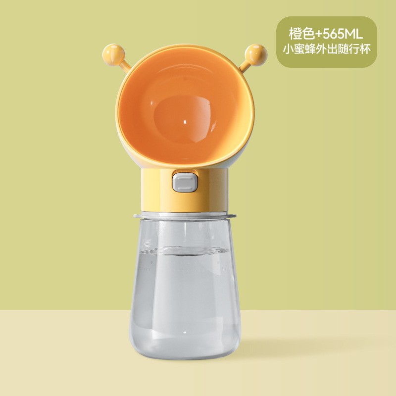 Perro salida taza de agua perro hervidor de agua portátil para caminar Taza perro caminando botella de agua para mascotas agua potable alimentación dispensador de agua suministros