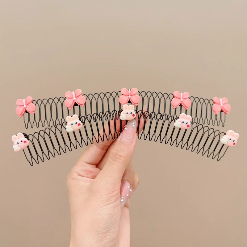 9 # 핑크 토끼 핑크 리본 2개