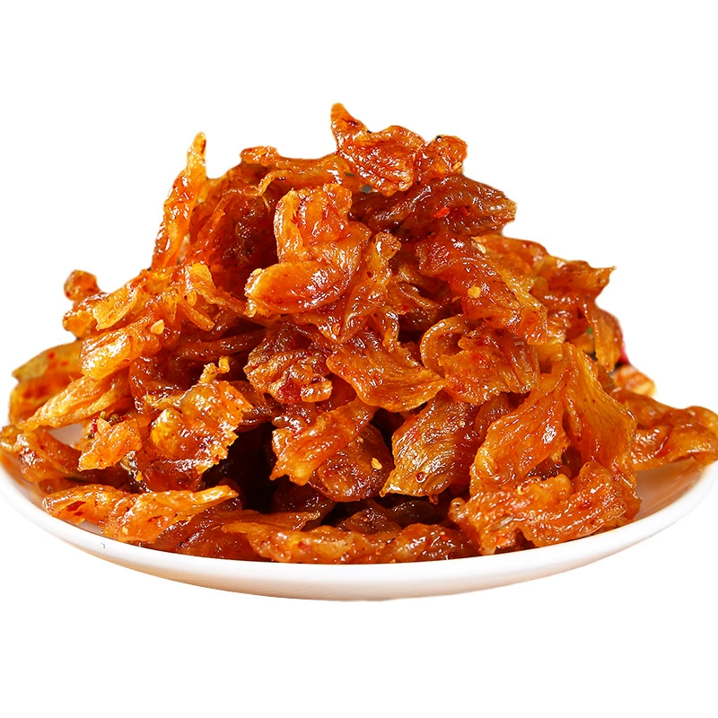 Острый вегетарианский shredded 'Shui Ji' снек, насыщенное веганское мясо, упаковка 18 г