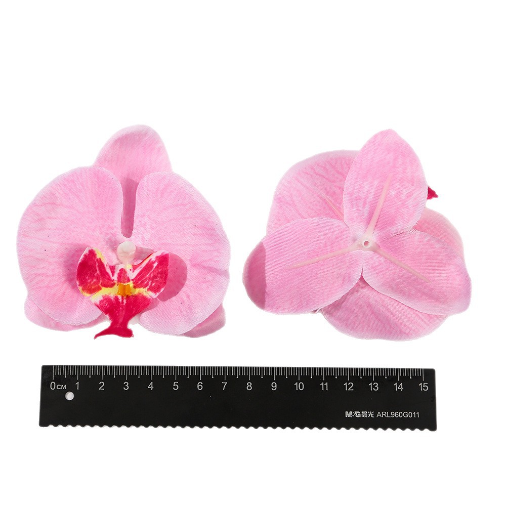 시뮬레이션 된 나비 난초 꽃 웨딩 장식 DIY 기념품 장식 디저트 테이블 장식 가짜 꽃