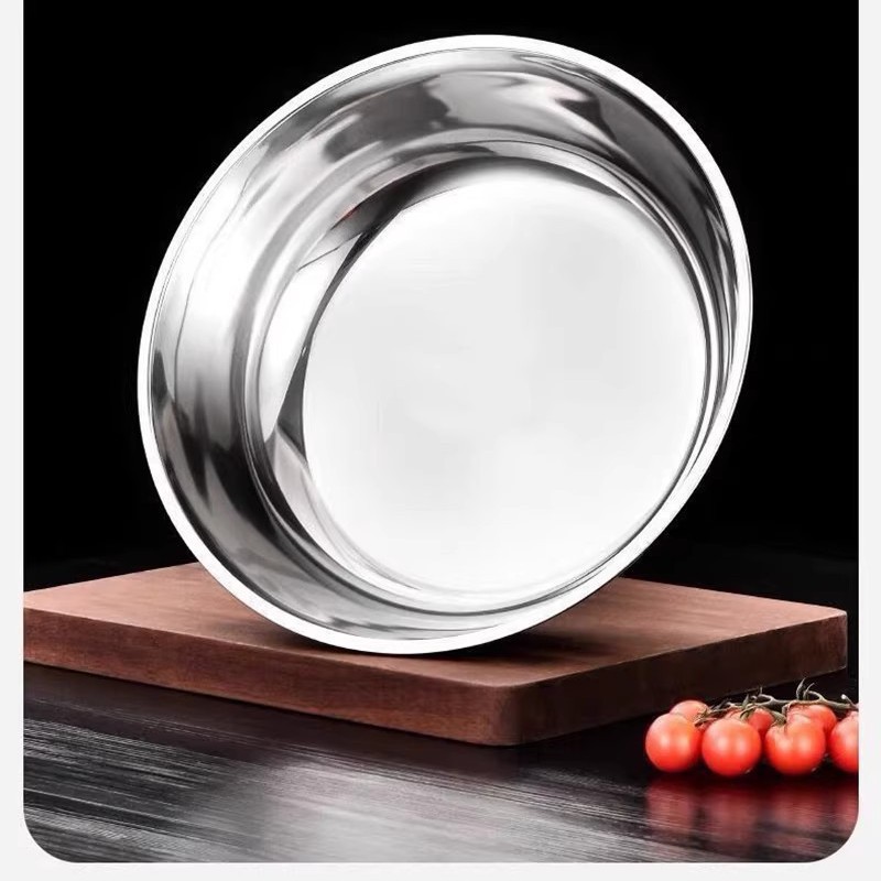 Tazón Mezclador de Acero Inoxidable 316 Extra Grueso de Grado Alimenticio para Cocina