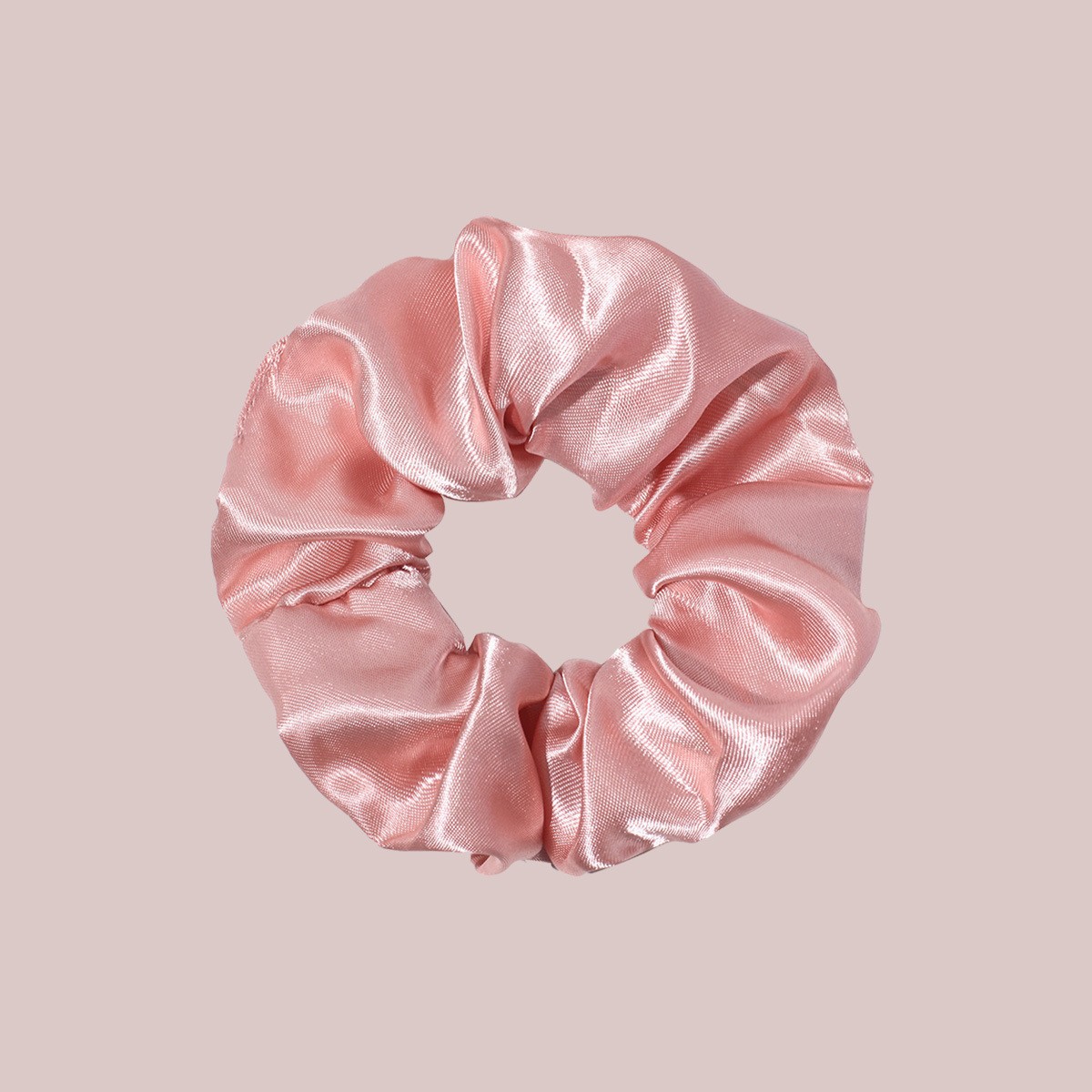 Coletero Scrunchie de Satén de Alta Elasticidad
