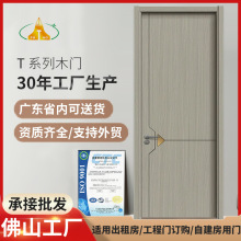 室内门卧室门免漆门生态门钢木门实木复合烤漆房间门工程木门批发
