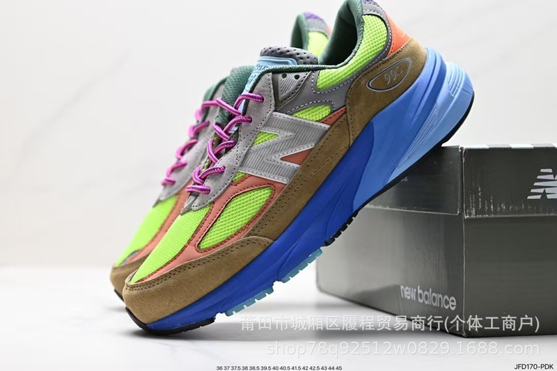 莆田纯原NB 990 V3 V6系列 运动舒适防滑耐磨低帮跑步鞋休闲百搭|undefined