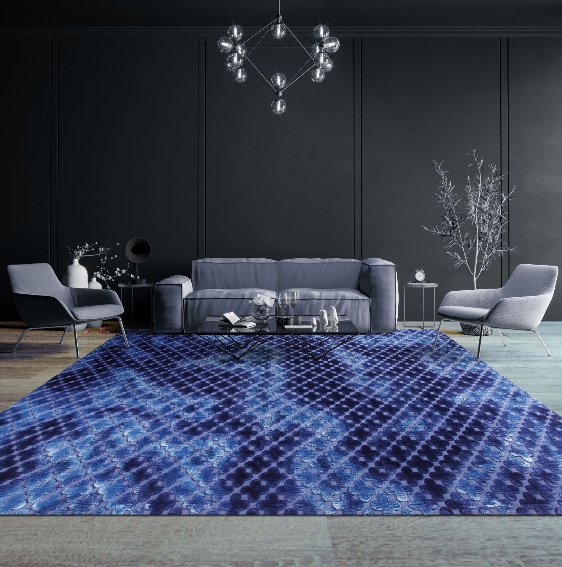 Fábrica de fuente de alfombra de lana de alta gama hotel sala de estar hecha a mano fácil de cuidar dormitorio gran área personalizada