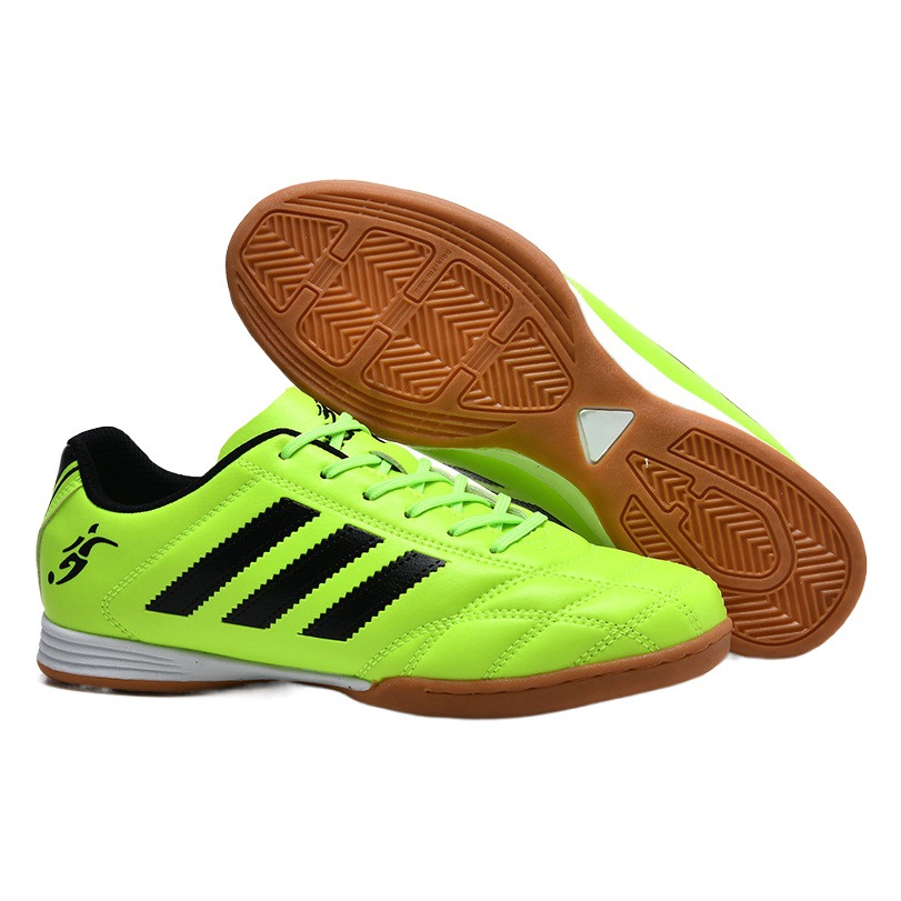 Indoor Low-top Beef Sole Soccer Shoes Flat Sole Men's Futsal Children's Soccer Training Shoes
