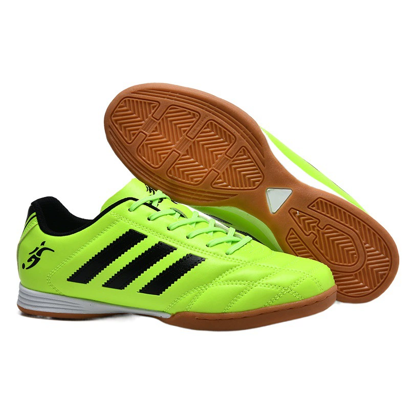 Крытый нижние футбольные туфли из говяжьих сухожилий