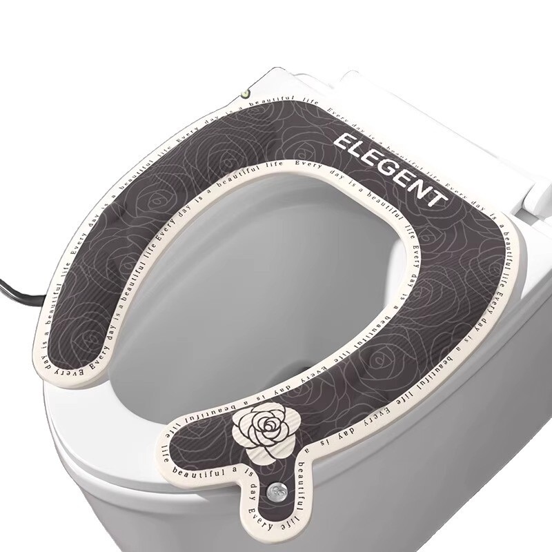 便器座布団四季通用トイレ家庭用防水便器座布団2025新型便器マット粘着式|undefined
