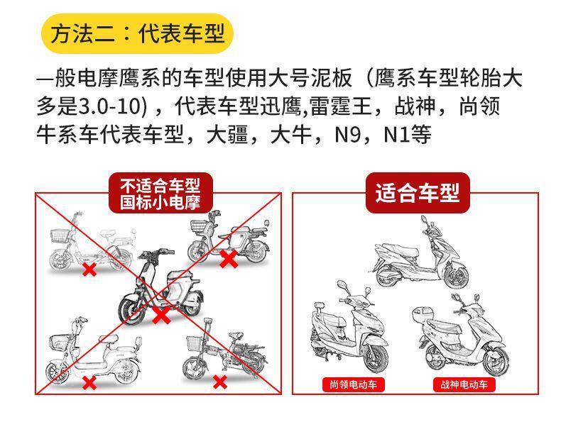Yadi Electric Scooter Front Fender, Front Mudguard for Golden Arrow, Xiaodao, Aima, Oupai, Xiaoniao, Xingguang, Guowei, Tailing, Xinri