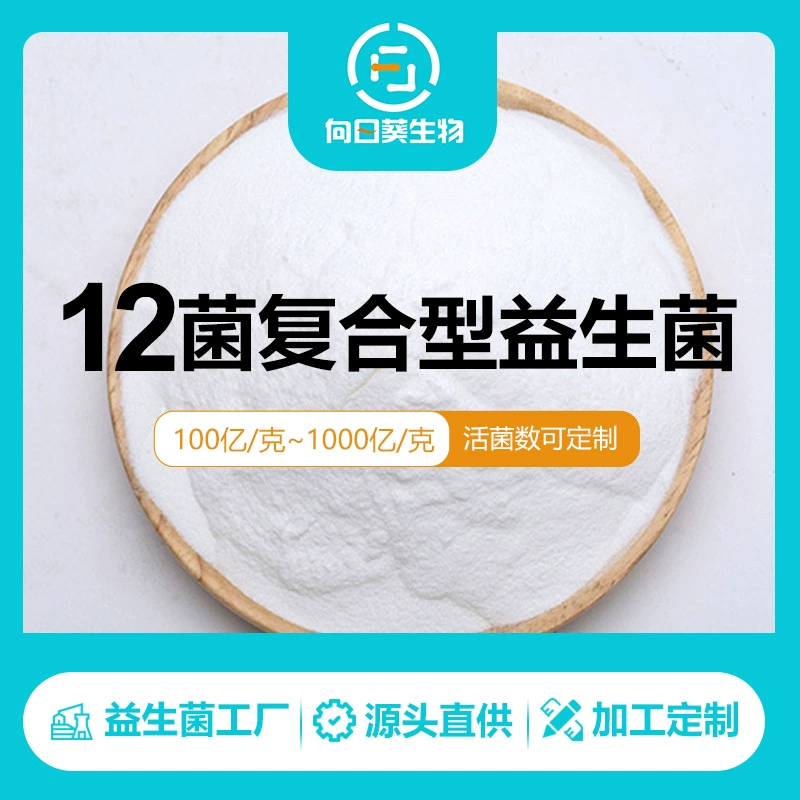 100 миллиардов порошковых мультиштаммовых лактобацилл, производитель, в наличии, порошок пробиотиков, полученный методом сублимационной сушки.