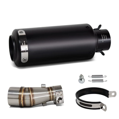 Section 12-16 Years, Motorcycle exhaust pipe - z250-middle-section-sc-black-strip