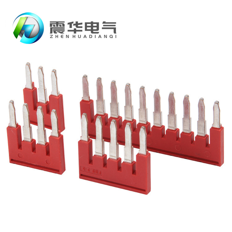 PTST2.5弹簧接线端子 FBS-10-5插件连接条 中心边短接条厂家批发