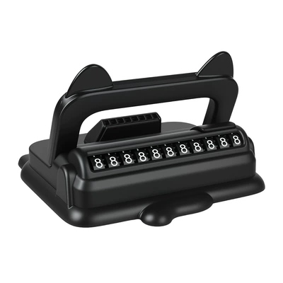 plate, adhesive-mounted fixed rotating | Car phone holder