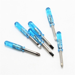 45 long 3mm cross-blade screwdriver micro mini toy delivery gift blue transparent manufacturer supply