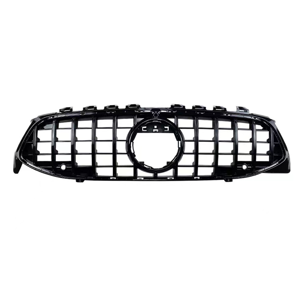 Suitable for 2019-2025 Mercedes-Benz Cla Modified Gt Full Star W118 C118 Bumper Grille Vertical Bar Grille