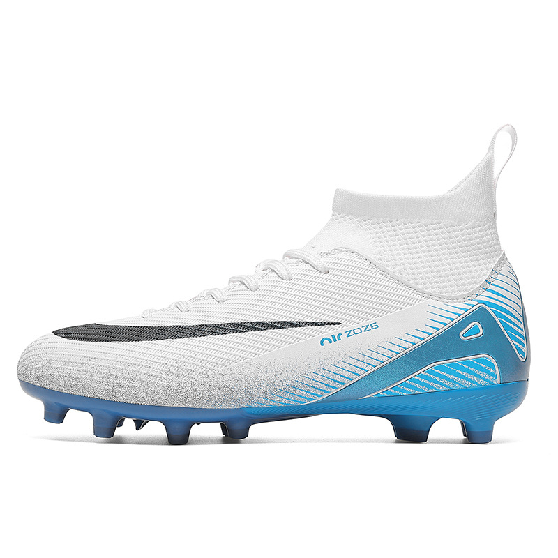 2025 nuevo clavos largos transfronterizos hombres y mujeres zapatos deportivos de entrenamiento juvenil zapatos de fútbol fábrica de un cabello