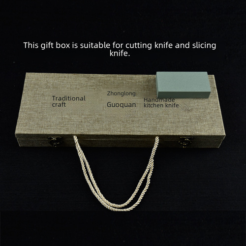 Gift box packaging - order together with the knife for shipping - individual orders will not be shipped