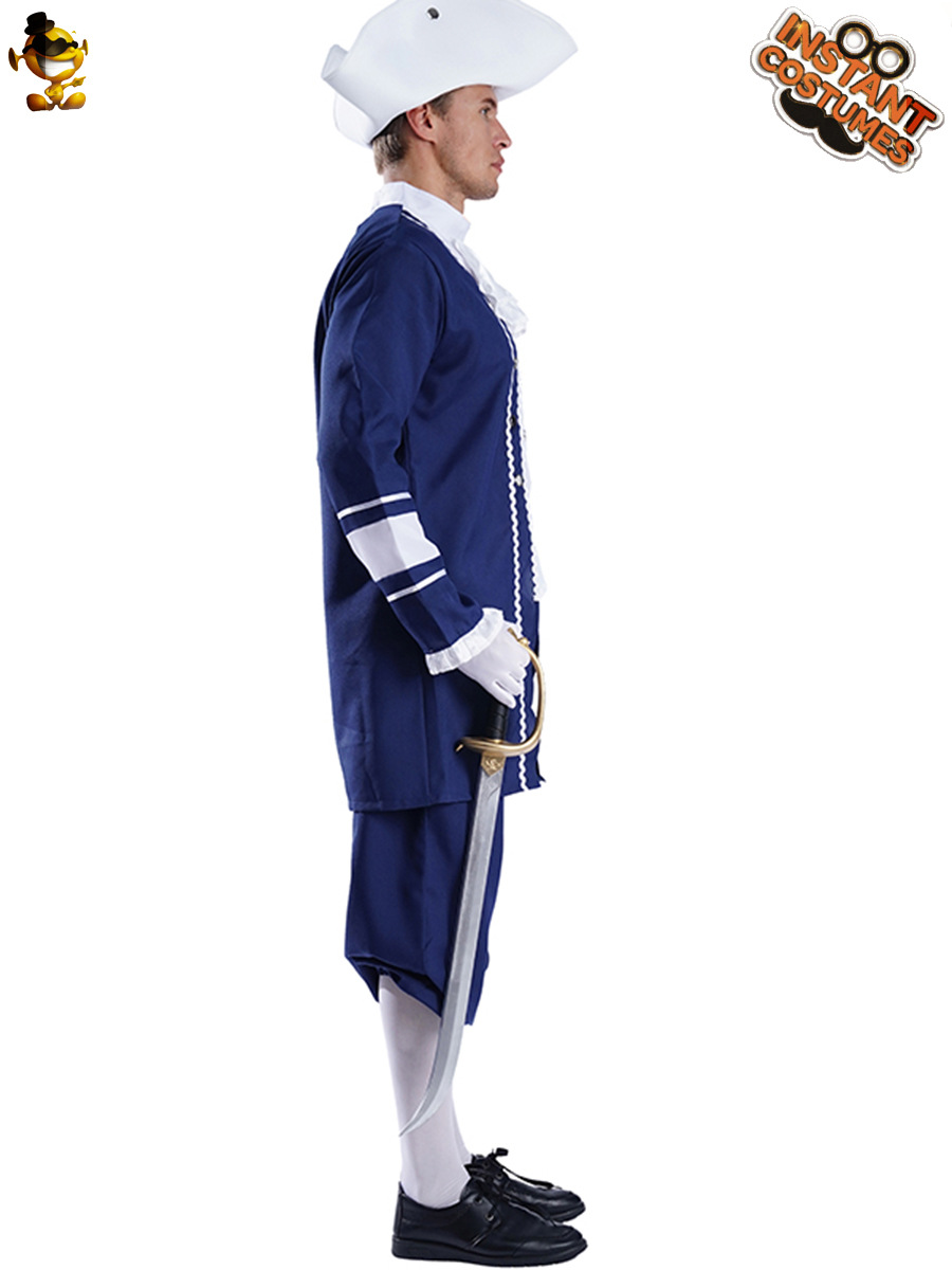 Traje de Marqués medieval masculino traje de cosplay traje de la etapa juego de rol traje de la mascarada image 3