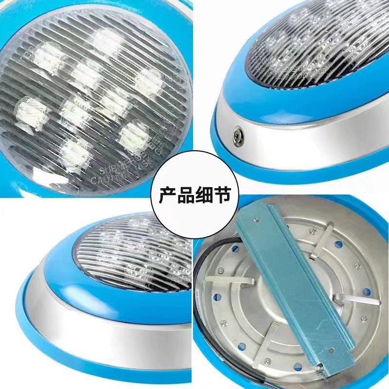 LED плавательный бассейн, бра из нержавеющей стали, подводные огни, (跨境 торговля), 12В, 24В, пульт дистанционного управления