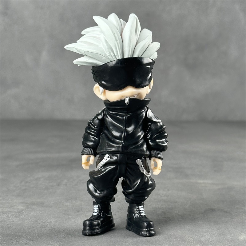 呪術廻戦 立ち姿五条悟 座り姿虎杖悠仁 アニメ Qバージョン フィギュアモデル デスクトップ装飾品卸売|undefined
