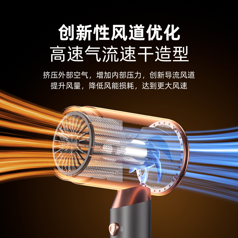 (Cross-border trading), (Wholesale), hot and cold hair dryer, internet celebrity, high power 3