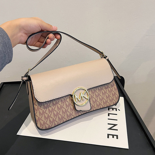 Fashionable Factory Women's New Lady Versatile Commute Bag Retro Crossbody Bag Printed Retro Underarm Bag Bags