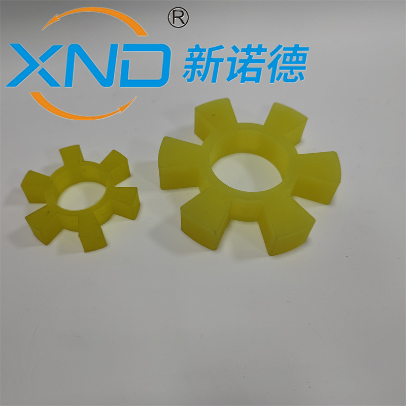 T85/90/95/100/聚氨酯六角胶电机水泵联轴器弹性套减震垫缓冲胶