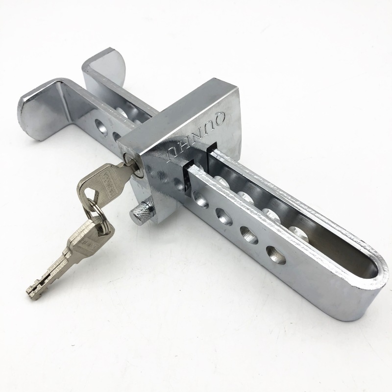 Factory direct sales of car locks, clutch locks, steering wheels, car anti-theft locks, large 9-hole brake fluid locks, door locks, universal detail image 7