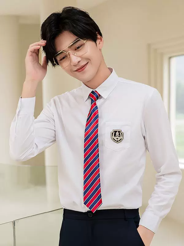 七谷娘 Uniform, set for elementary school students, vest, Korean style, 3 piece set