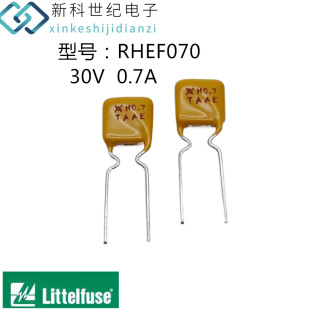 Littelfuse Lite's Self -Recovery Direct Plugck -In Fuse 0,7A 30 В RHEF070 1 сумка 500 23+