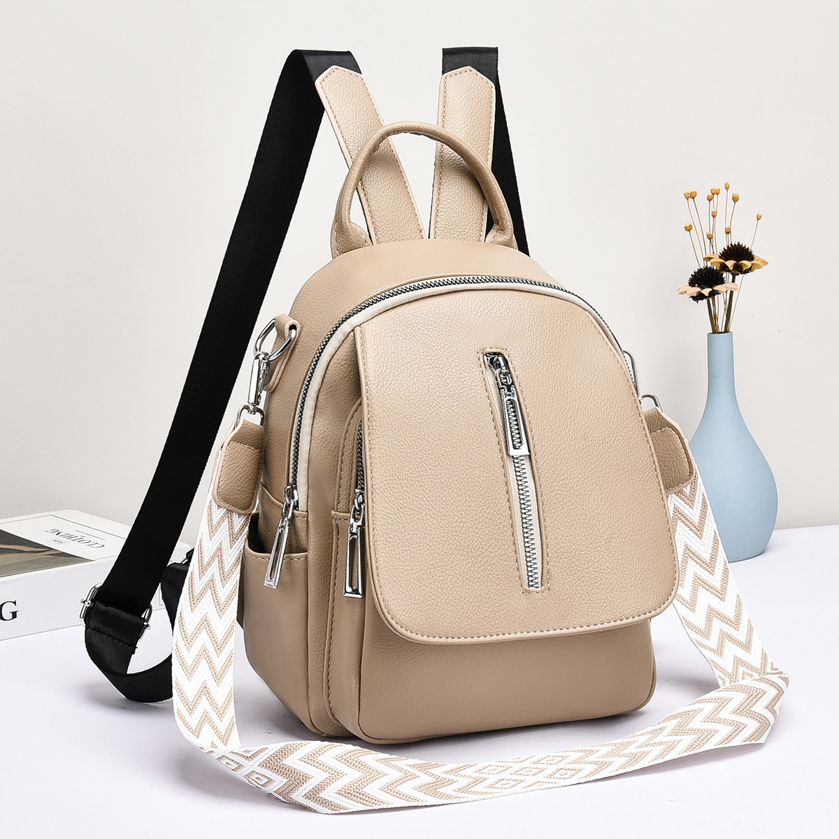 Bolsa de mujer bolsa de moda transfronteriza bolsa de mujer textura de color sólido bolsa de viaje material PU fábrica de comercio exterior bolsas al por mayor