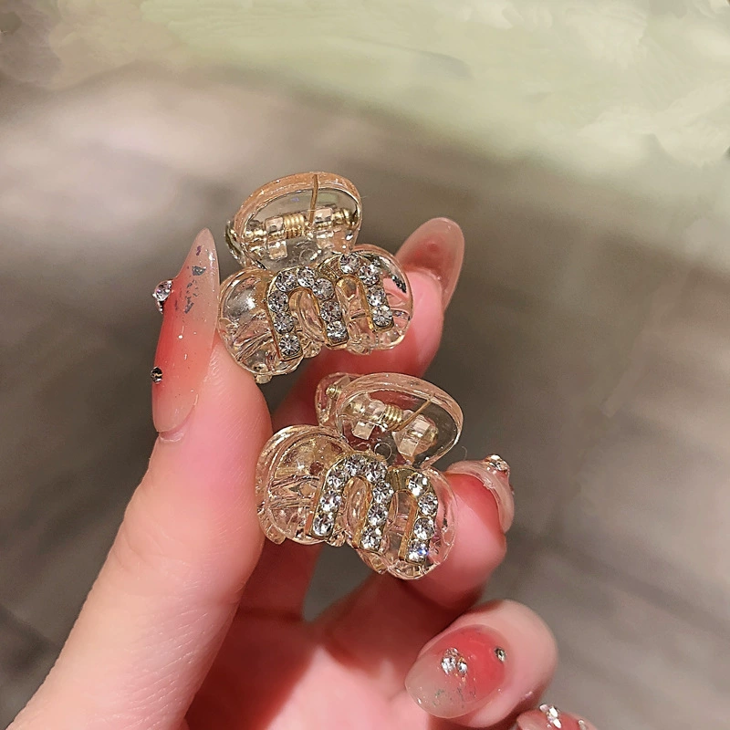 Маленькая заколка для волос, аксессуар для волос, Crab-pin, челка, стиль высокого качества