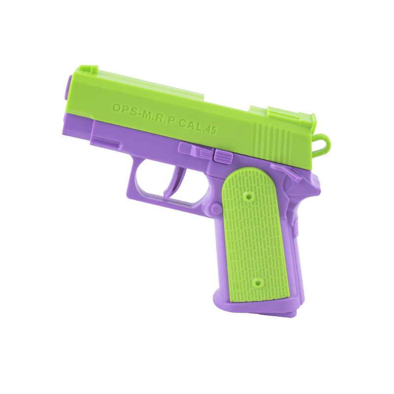 Juguetes de agua para niños Glock pistola de agua manual de vuelta a los niños de verano pistola de agua pequeña barraca mayorista