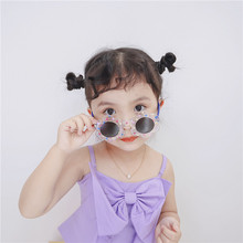 韩国儿童太阳镜女童可爱花朵眼镜墨镜遮阳公主小女孩子潮花瓣眼睛
