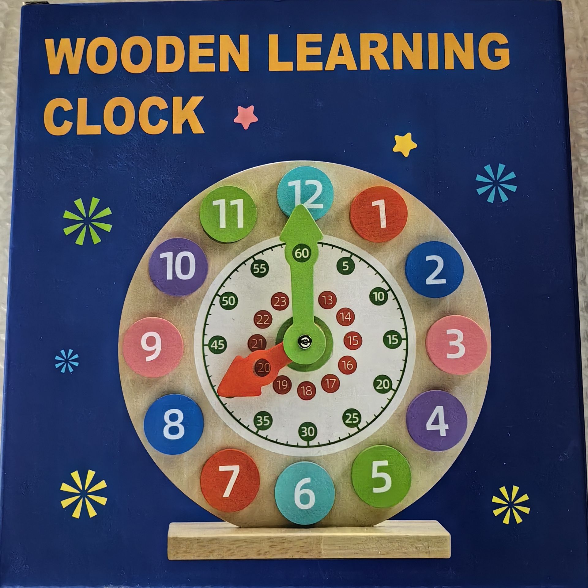 Reloj Digital Color MBS (versión en inglés)