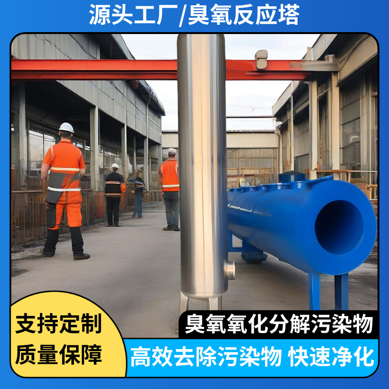 不锈钢泳池臭氧反应罐催化氧化塔纯净水处理杀菌消毒臭氧器混合塔