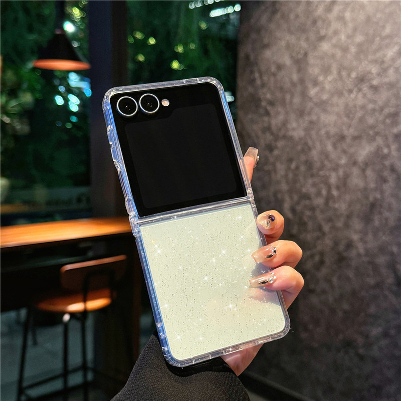 适用三星zflip7磁吸手机壳Zflip 7代折叠屏镭射渐变zflip6翻盖套|undefined