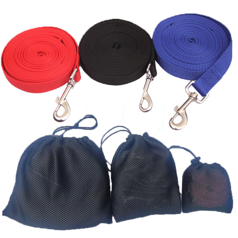 Entrenamiento de seguimiento de la cuerda de entrenamiento del perro gato correa de seguimiento 3 M 5 M 8 M 10 m 15 M 20 m cuerda de perro cuerda de tracción alargada