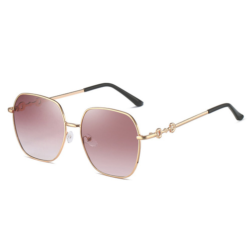  New Style Fashion Square Sunglasses Personalized Trendy Street Photography Gradient Glasses Driver Driving Sun Visor Wholesale