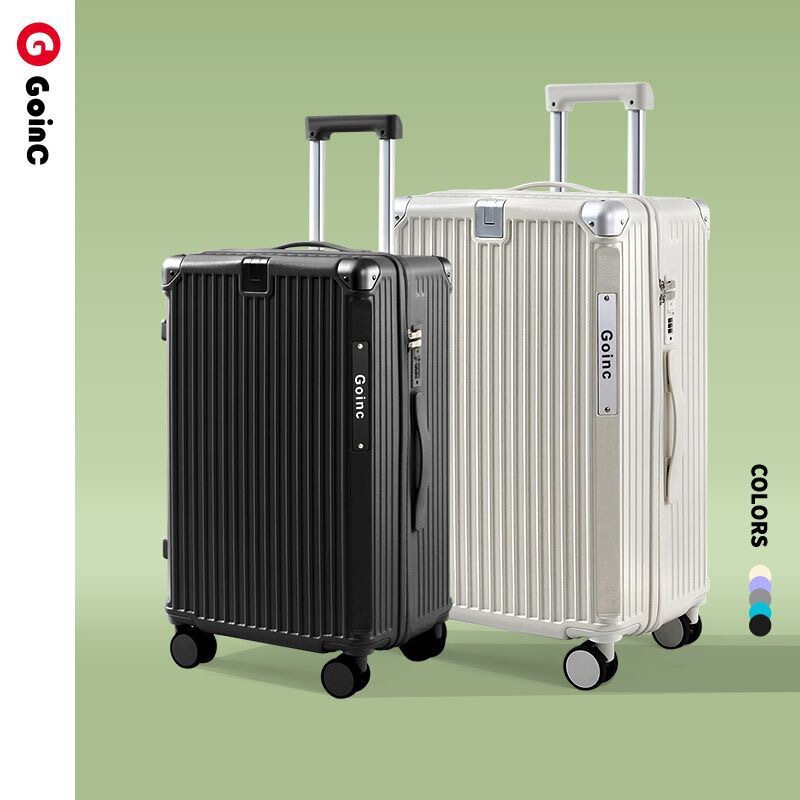 Multifunctional Large-Capacity Suitcase for Women, High-Looking Pc Trolley Case for Men, Strong and Durable Boarding Travel Password Suitcase