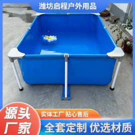 大型成人游泳池 家用儿童泳池免充气户外折叠加厚室外支架水池