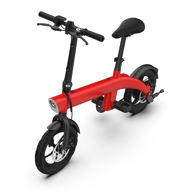 Bicicleta eléctrica europea H2 para adultos, scooter plegable de 36V con asistencia de pedaleo de aleación de aluminio, vehículo eléctrico ligero y plegable.