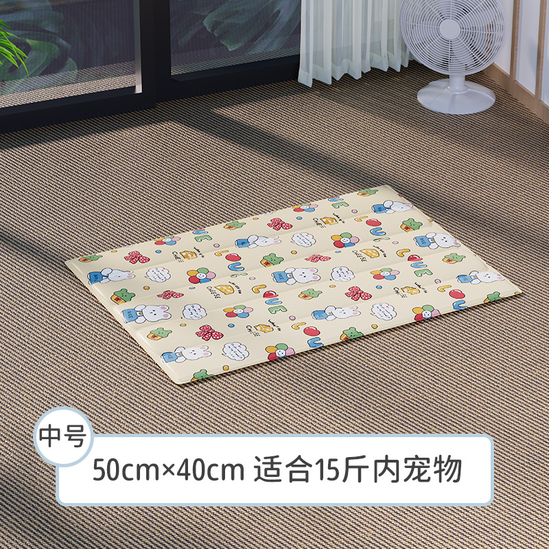 직사각형 아이스 패드 토끼 매체