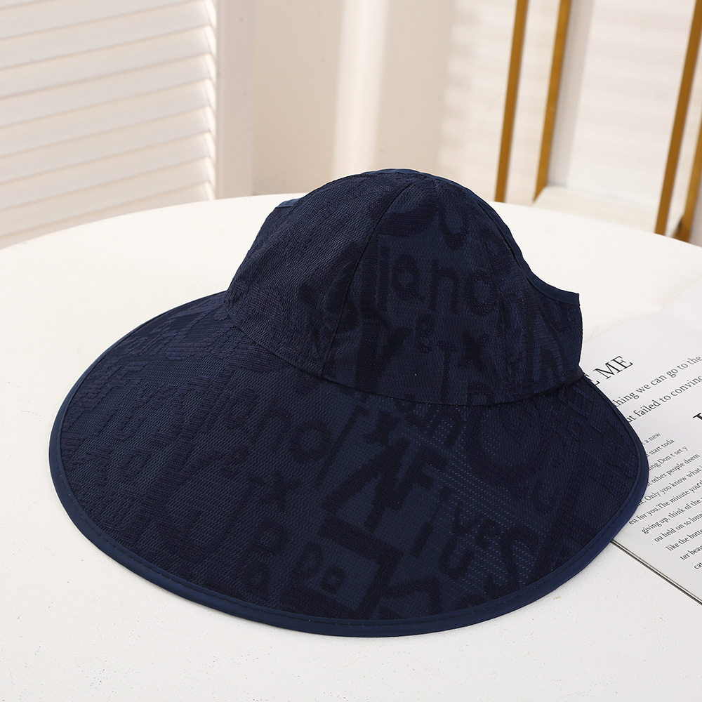 2024 Spring/summer New Lace Empty Top Hat Women's Hat Outdoor Outgoing Sunshade Hat Thin Fashion Casual Simple Versatile Sun Hat_voghion.com