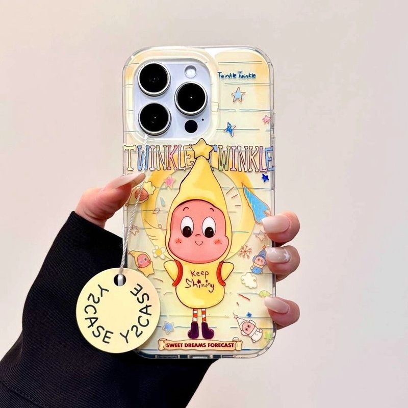 imd双层星星人磁吸支架适用苹果17promax手机壳16/15plus/14/12套|undefined