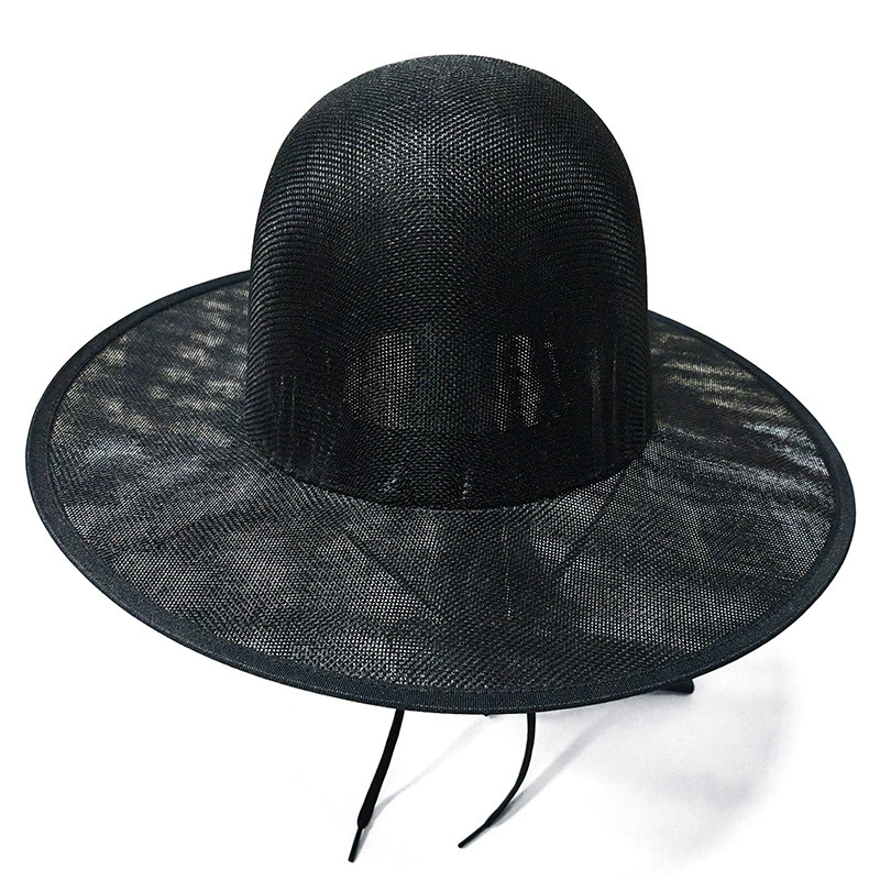 Большая льняная шляпа с круглым верхом в стиле Мин, широкополая шляпа с круглым вырезом династии Мин Ханфу Цзиньвэй, легкая и дышащая.