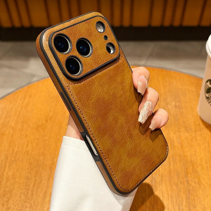 Suitable for Iphone17Promax Mobile Phone Case, All-Inclusive Anti-Fall Leather Case for Apple 17Air, 15 Retro, 14 Business, 13P Suitable for Iphone17Promax Mobile Phone Case, All-Inclusive Anti-Fall Leather Case for Apple 17Air, 15 Retro, 14 Business, 13P