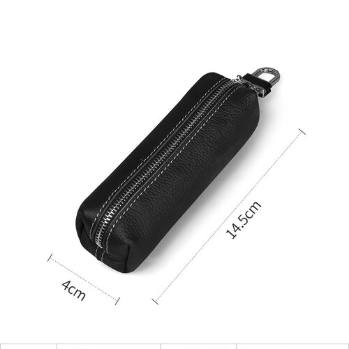 Factory direct sale cross-border top-layer leather casual car key bag personalized key bag dropshipping one-piece